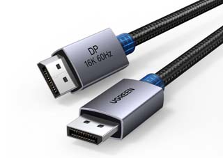 Ugreen DP131 55567 Καλώδιο DisplayPort 2.1 (Male to Male) 1m - Black