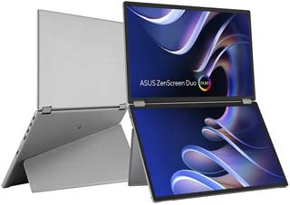 Asus ZenScreen Duo OLED MQ149CD Full HD 14¨ Wide OLED - 60Hz / 1ms Portable - HDR Ready - USB Type-C / Mini HDMI [90LM0AKV-B01N70]