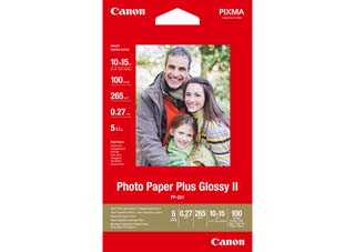 Canon PP-201 4x6¨ Glossy II Photo Paper Plus - 100 Sheets [2311B072]