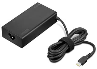 Lenovo 100W USB-C AC Power Adapter 4X21M37469 Power Delivery for ThinkPad Yoga IdeaPad Laptops EU Black