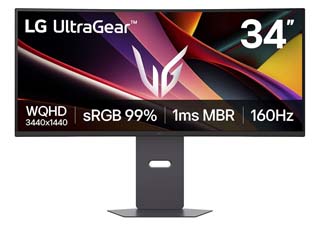 LG Electronics 34G600A-B UltraGear Quad HD 34¨ Curved UltraWide LED VA - 160Hz / 1ms with AMD FreeSync Premium - HDR Ready