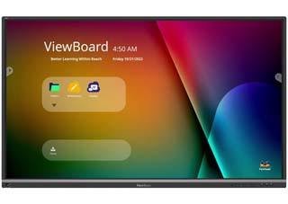 ViewSonic ViewBoard 65¨ 4K Interactive Display - 8 Core CPU [IFP6550-5F]