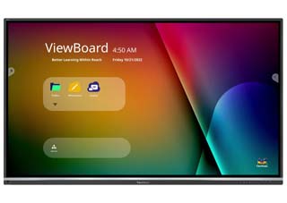 ViewSonic ViewBoard 75¨ 4K Interactive Display - 8 Core CPU [IFP7550-5F]