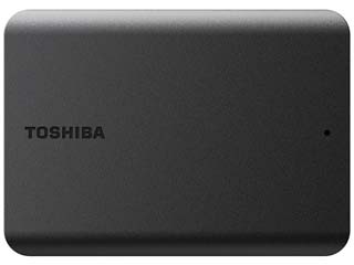 Toshiba Canvio Basics 2022 USB 3.2 Gen 1 External Hard Drive - 4TB - Black [HDTB540EK3CA]