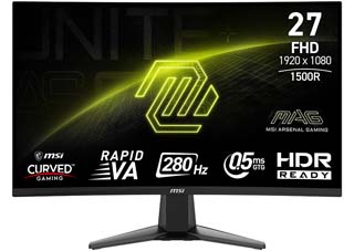 MSI MAG 276CXF Full HD 27¨ Curved Wide LED VA - 280Hz / 0.5ms with AMD FreeSync - HDR Ready