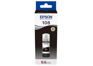 Epson 108 Ecotank Black 70ml Bottle