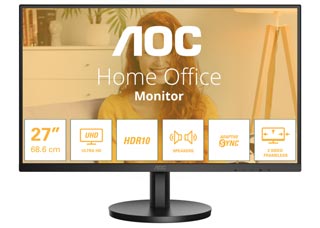 AOC U27B3A Ultra HD 27¨ Wide LED IPS - 60Hz / 4ms - HDR Ready