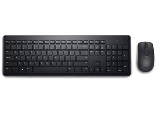 Dell Keyboard & Mouse KM3322W Wireless QWERTY Greek - Black [580-AKGE]