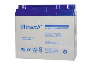 Ultracell Replacement Battery Cartridge 12V 18Ah [12V 18Ah]