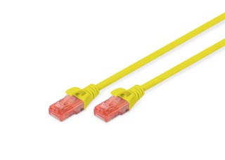 Digitus Patchcable UTP Cat.6 0,5m Yellow [DK-1617-005/Y]