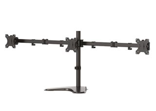 Neomounts FPMA-D550DD3 / Stand / full-motion / for 3 monitors / black / screen size: 13"-27" / desktop | FPMA-D550DD3BLACK