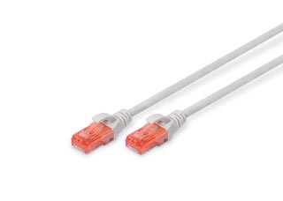 Digitus DK-1617-300 Cat 6 U/UTP Patch Cable 30 m Grey 250 MHz AWG 26/7 LSOH Snagless RJ45 Gigabit