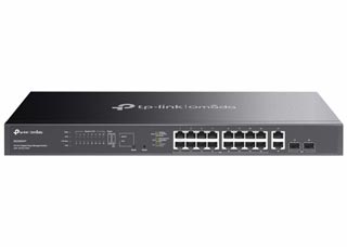 TP-Link Omada ES220GMP 20-Port Gigabit Easy Managed Switch with 16-Port PoE+ V1.0