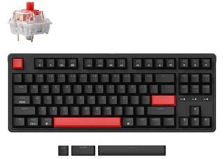 Keychron C3 Pro 80% QMK/VIA Wired Hot Swappable Mechanical Keyboard - Red Switches - US Layout [C3P-H1]
