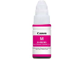 Canon Ink Bottle GI-490 Magenta [0665C001]