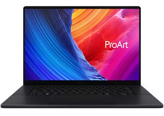 Asus ProArt P16 OLED (H7606WX-OLED-SE002X) Ryzen AI 9 HX-370 - 64GB - 2TB + 2TB SSD - Nvidia RTX 5090 24GB - Windows 11 Pro - 4K OLED 120Hz Touch Display [90NB17E1-M001Z0]
