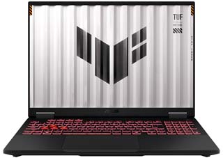 Asus TUF Gaming A16 (FA608UH-RV027W) - Ryzen 7-260 - 16GB - 1TB SSD - Nvidia RTX 5050 8GB - Windows 11 Home - 165Hz Display [90NR0KS1-M00290]