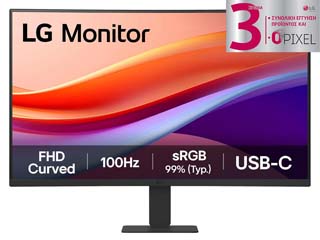 LG Electronics 27U421A-B Full HD 27¨ Curved Wide LED VA - 100Hz / 5ms - HDR Ready