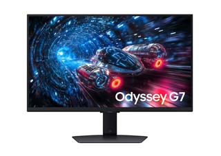 Samsung Odyssey G7 G70F 27¨ Wide LED IPS UHD 180Hz or FHD 360Hz Dual Mode / 1ms  with AMD FreeSync Premium - NVIDIA G-Sync Compatible - HDR Ready