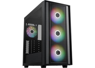 Cooler Master MasterBox 600 ARGB Windowed Mid-Tower Case - Black