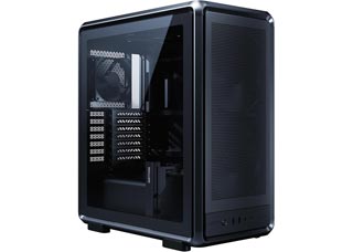 Cooler Master MasterFrame 500 Mesh Windowed Mid-Tower Case - Black