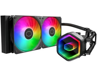 Cooler Master MASTERLIQUID CORE II ARGB 240mm Liquid CPU Cooler - Black