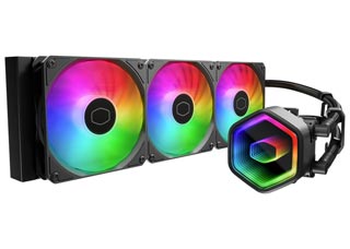 Cooler Master MASTERLIQUID CORE II ARGB 360mm Liquid CPU Cooler - Black