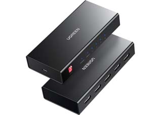Ugreen CM570 4K/60Hz 4-port HDMI Switch with USB-C power and EDID control