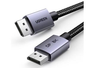 Ugreen DP120 Καλώδιο DisplayPort 1.4 (Male to Male) 3m - Black
