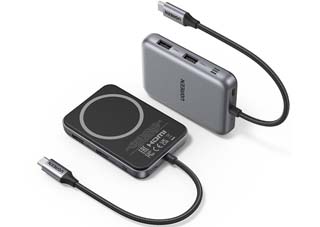 UGREEN CM896 6-in-1 USB-C 3.2 Gen 2 to 2x USB-A/ 1x USB-C/ 1x HDMI/ 2x SD Card Reader Magnetic Docking Station [65759]