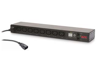 APC Rack PDU - Switched - 1U - 12A/208V - 10A/230V - (8)C13 [AP7920B]