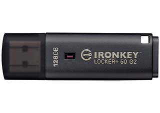 Kingston IronKey Locker+ 50 G2 - 128GB XTS-AES-256 [IKLP50G2/128GB]