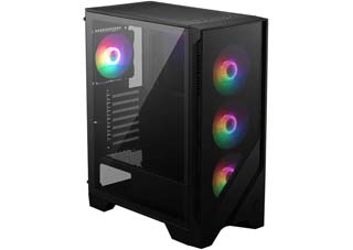 MSI MAG FORGE 120A Airflow Windowed Mid-Tower Case Tempered Glass [306-7G23A41-HH9]