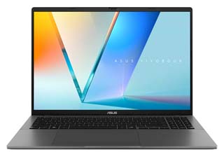 Asus Vivobook S16 (M3607GA-OLED-SH004W) - Ryzen AI 7-445 - 32GB - 1TB SSD - AMD Radeon Graphics - Windows 11 Home - OLED Display