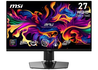 MSI MPG 271QR QD-OLED X50 Quad HD 26.5¨ Wide QD-OLED - 500Hz / 0.03ms with AMD FreeSync Premium Pro - G-Sync Compatible - HDR Ready