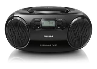 Philips AZB500 Portable CD Stereo Soundmachine with Dynamic Bass Boost [AZB500]
