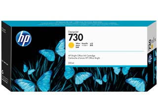 HP 730 Yellow DesignJet Ink Cartridge 300ml