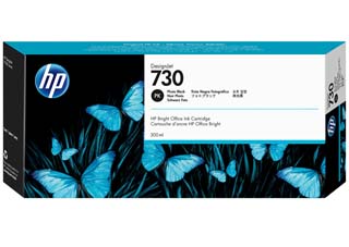 HP 730 Photo Black DesignJet Ink Cartridge 300ml