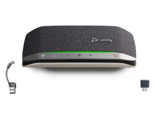 Poly Sync 20+M USB-C/A Bluetooth Speakerphone - Microsoft Teams Certified