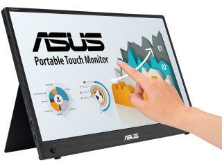 Asus ZenScreen Touch MB16AMTR Full HD 15.6¨ Wide LED IPS - 60Hz / 5ms Portable - USB Type-C / Mini HDMI [90LM04S0-B02170]