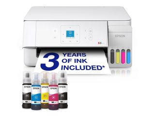 Epson Printer All-In-One Epson Ecotank L3366 C11CL63411 White (2)