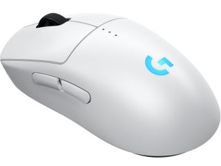 Logitech G PRO 2 LightSpeed Wireless Gaming Mouse - White