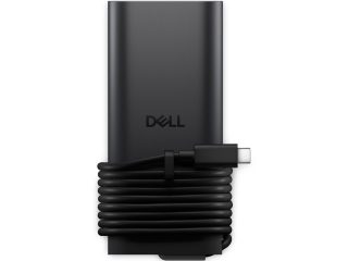 Dell 130W USB-C AC Adapter 12K3X Laptop Charger Power Delivery 20V 6.5A Universal 100-240V 1m Cord Black