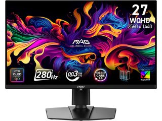 MSI MAG 271QP QD-OLED X28 Quad HD 26.5¨ Wide QD-OLED - 280Hz / 0.03ms with AMD FreeSync Premium Pro - G-Sync Compatible - HDR Ready