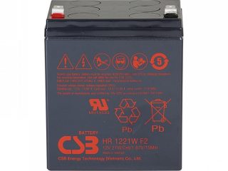 CSB HR1221WF2 Universal Replacement Battery Cartridge 12V 5.2Ah (107.6x71x91mm)