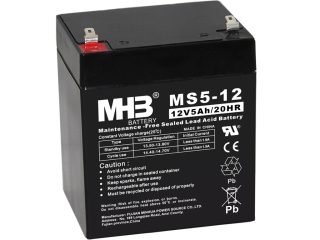 MHB MS 5-12 Universal Replacement Battery Cartridge 12V 5Ah (110x70x90mm)
