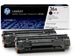 HP 36A Black Dual Pack LaserJet Toner [CB436AD] Εικόνα 2