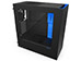 NZXT Source Series S340 Windowed Mid-Tower Case - Black and Blue [CA-S340MB-GB] Εικόνα 2