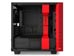 NZXT H Series H400i RGB Windowed Mid-Tower Case with CAM-Smart Features - Matte Black/Red [CA-H400W-BR] Εικόνα 3