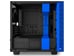 NZXT H Series H400i RGB Windowed Mid-Tower Case with CAM-Smart Features - Matte Black/Blue [CA-H400W-BL] Εικόνα 3